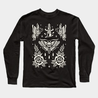 Traditional tattoo flash Long Sleeve T-Shirt